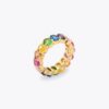 Anillo Oval Mix Band
