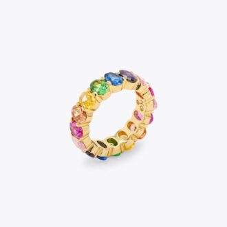 Anillo Oval Mix Band