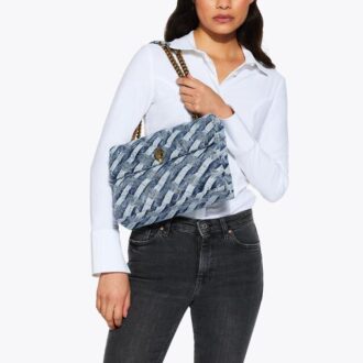 Bolso grande Kensington de denim