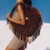 Bolso grande Shoreditch con flecos Bolso grande Shoreditch con flecos
