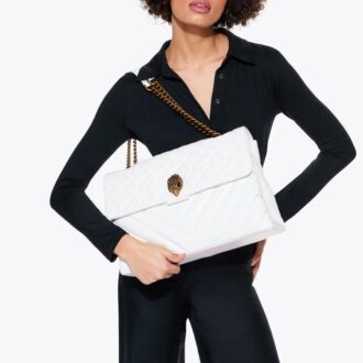 Bolso Kensington de piel extragrande