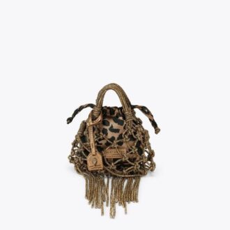 Bolso Mini Macrame Crystal