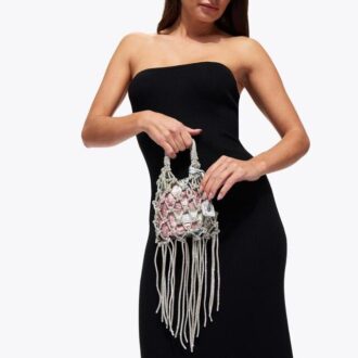 Bolso Mini Macrame Crystal