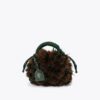 Bolso pequeño de macramé con cristales