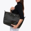 Bolso shopper reciclado con tachuelas