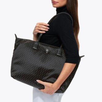 Bolso shopper reciclado con tachuelas