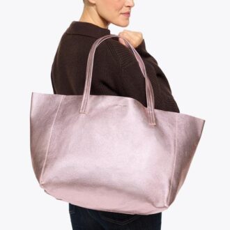 Bolso tote grande violeta