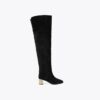 Botas Chelsea con tacón grueso por encima de la rodilla Botas Chelsea con tacón grueso por encima de la rodilla