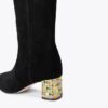 Botas Chelsea con tacón grueso por encima de la rodilla Botas Chelsea con tacón grueso por encima de la rodilla