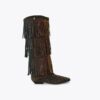 Botas con flecos western