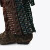 Botas con flecos western
