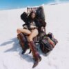 Botas con flecos western