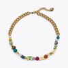 Collar con charms Pave Collar con charms Pave