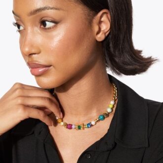 Collar con charms Pave Collar con charms Pave