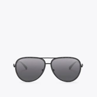 Gafas de sol aviador grandes Shoreditch Crystal