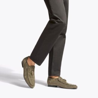 Mocasines Hugh Eagle con diseño en espiga