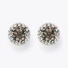 Pendientes de botón Pave Bubble Pendientes de botón Pave Bubble