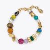 Pulsera con charms Pave Pulsera con charms Pave