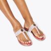 Sandalias con barra en T Kensington Crystal Sandalias con barra en T Kensington Crystal