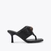 Sandalias con tacón abombado Sandalias con tacón abombado