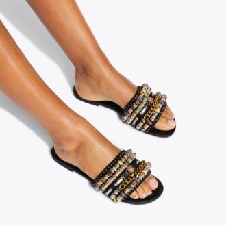 Sandalias planas con cuentas Southbank