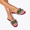 Sandalias planas con cuentas Southbank Sandalias planas con cuentas Southbank