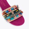 Sandalias planas con cuentas Southbank Sandalias planas con cuentas Southbank