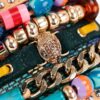 Sandalias planas con cuentas Southbank Sandalias planas con cuentas Southbank
