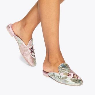 Zapatillas bordadas