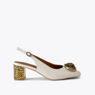 Zapatos Chelsea con tacón y talón abierto