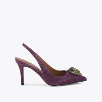 Zapatos de tacón alto con talón abierto Belgravia