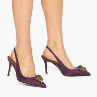 Zapatos de tacón alto con talón abierto Belgravia