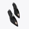 Zapatos de tacón alto con talón abierto Belgravia