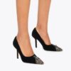Zapatos de tacón con cremallera