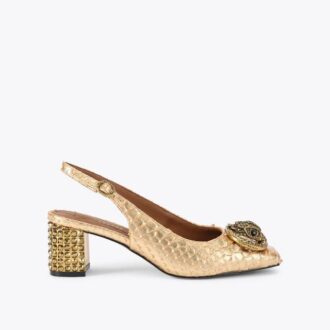 Zapatos de tacón con talón abierto Chelsea