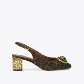 Zapatos de tacón con talón abierto Chelsea