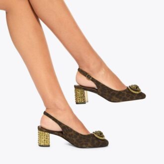 Zapatos de tacón con talón abierto Chelsea