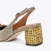 Zapatos de tacón con talón abierto Chelsea Zapatos de tacón con talón abierto Chelsea